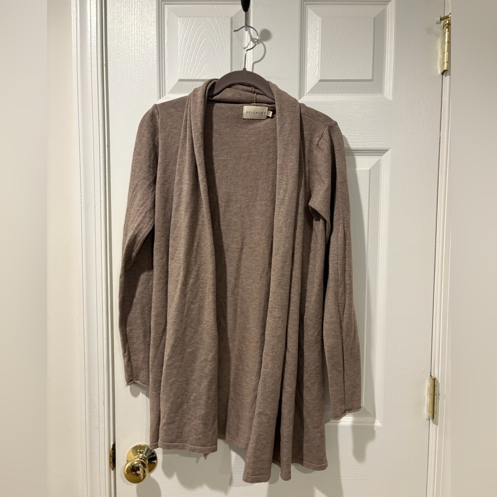 Dreamers cowl collar long cardigan